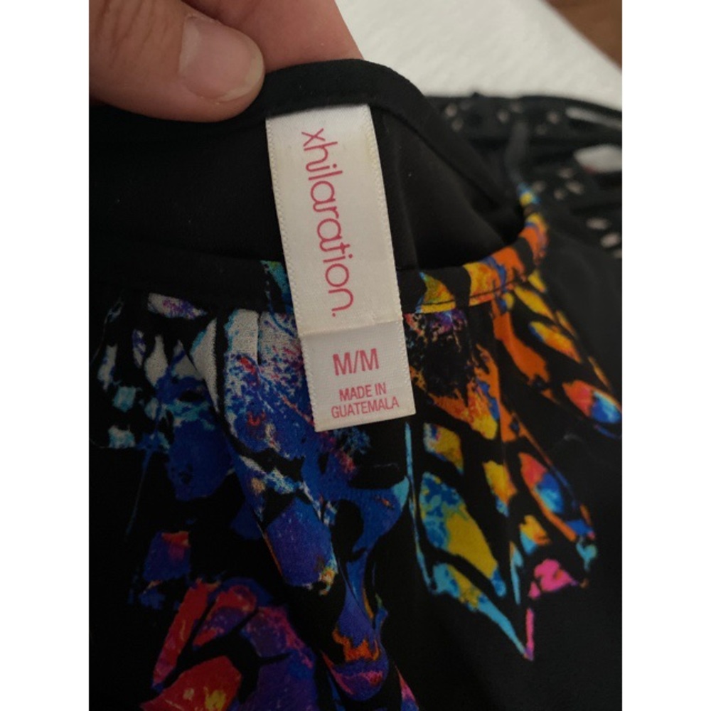 Multi Color Butterfly Maxi Dress - Picture 4 of 4